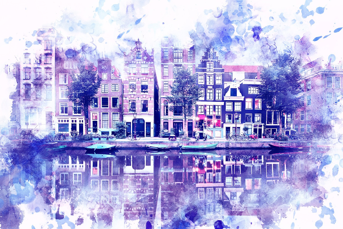 Watercolor Pro Photoshop Action, an Action Add-On by MRI STUDIO (Photo 9 of 14)