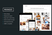 Mango - Portfolio&Business WP Theme, a WordPress Template by weblion (Thumbnail 1 of 10)