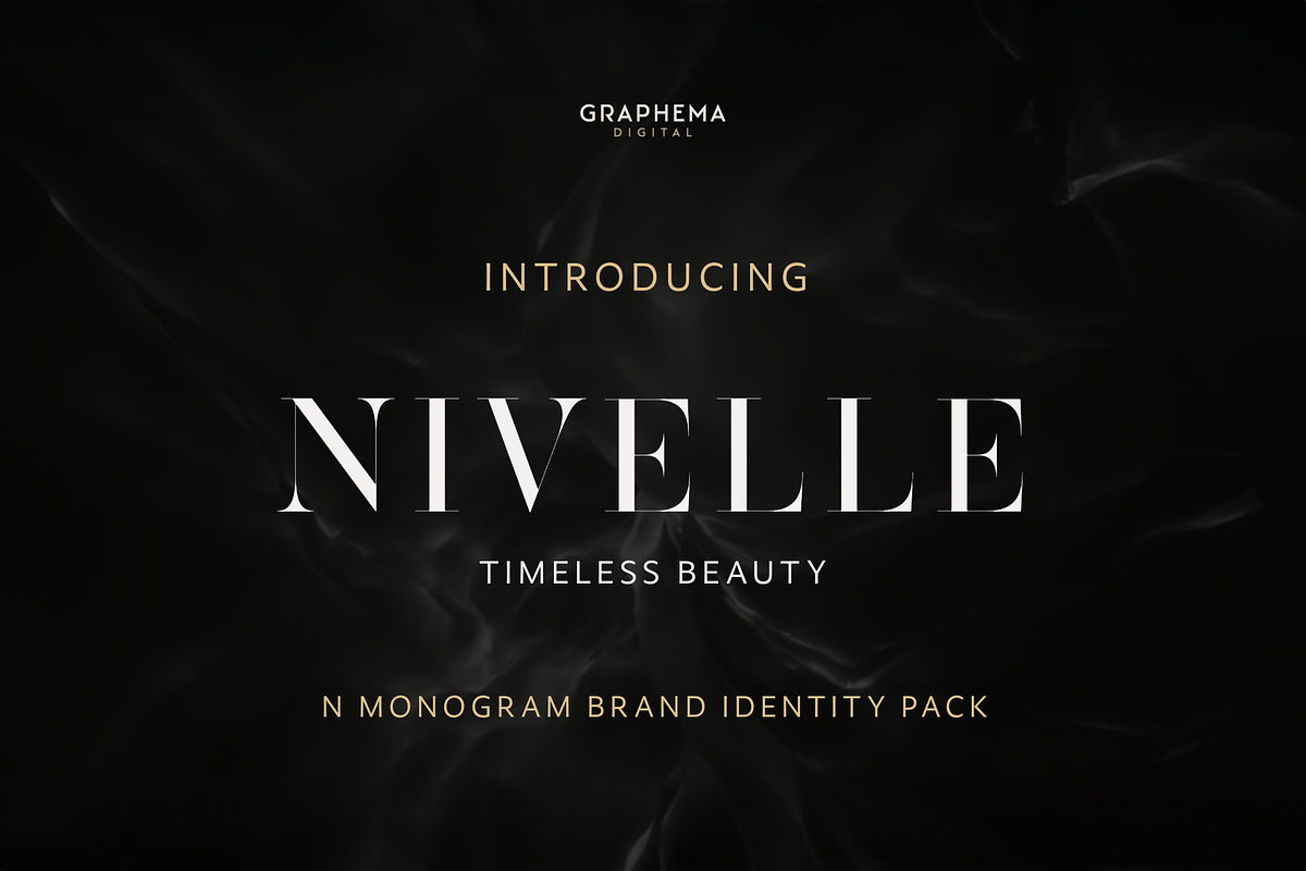 Nivelle - N monogram brand identity, a Graphic by Graphema Digital (Photo 1 of 11)