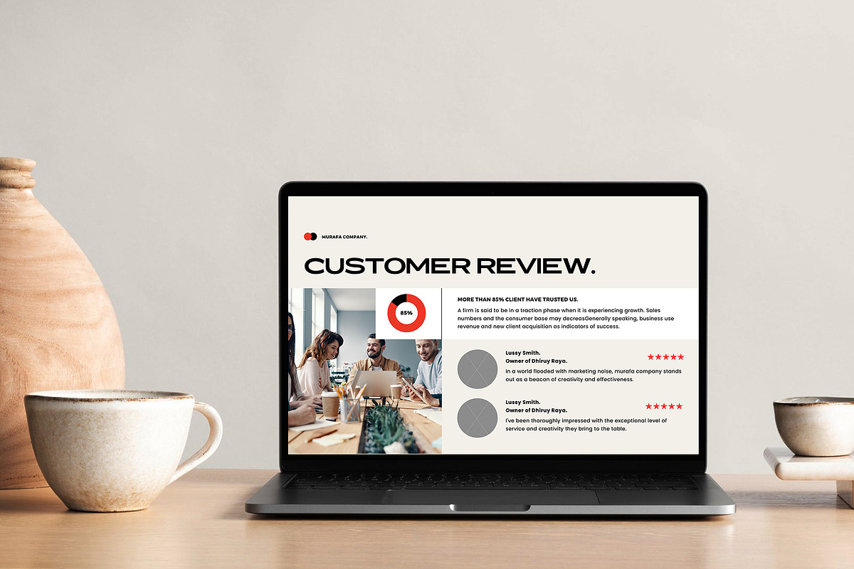 Pitch Deck Presentation, a Presentation Template by Occy Design (Photo 6 of 9)