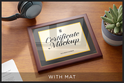 Certificate Mockup - 4 PSD Files, a Merchandise Mockup by Muhazdinata (Thumbnail 6 of 9)