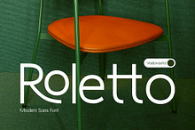 Roletto Modern Sans Serif Font