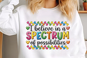 Spectrum of Possibilities Autism Png, an Illustration by designcity5 (Thumbnail 2 of 4)