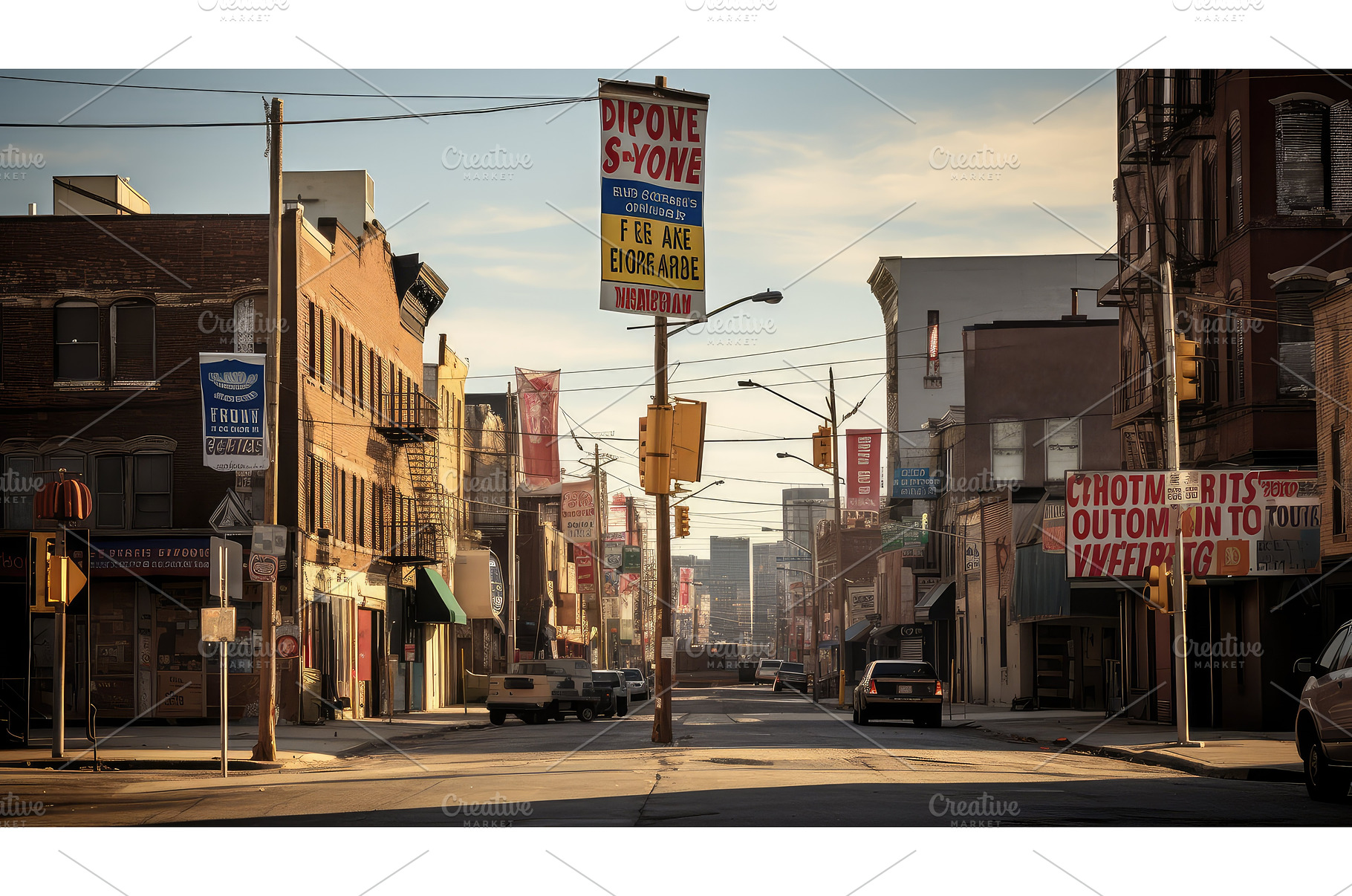campaign political sign ai generated, a Transportation Photo by pikepicture
