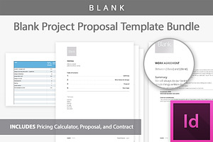 [Blank] Project Proposal Templates