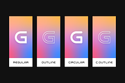Logoart Branding Font Family, a Sans Serif Font by alpercakici (Thumbnail 4 of 17)