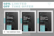 Company Brochure Pack, a Brochure Template by Egotype (Thumbnail 1 of 33)