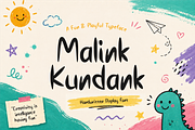 Maldiko – Playful Handwritten, a Handwritten Font by idealistudio (Thumbnail 2 of 5)