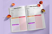 365 Days Recipe Journal 2026 Canva, a Print Template by Mustafiz (Thumbnail 4 of 4)