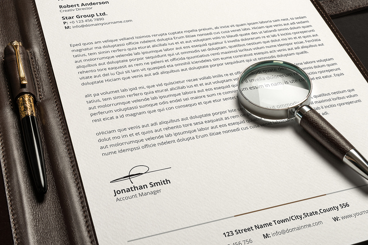 Canva Letterhead and Invoice Bundle, a Stationery Template by DesignDevisers (Photo 11 of 17)