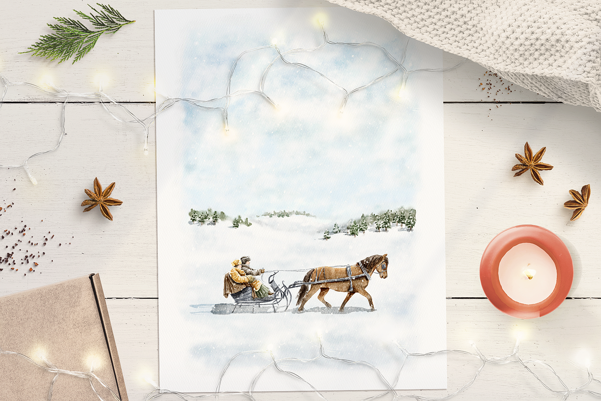 Watercolor postcards, a Food Illustration by Mimomy (Photo 9 of 11)
