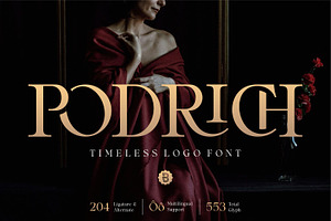 Podrich - Timeless Logo Font