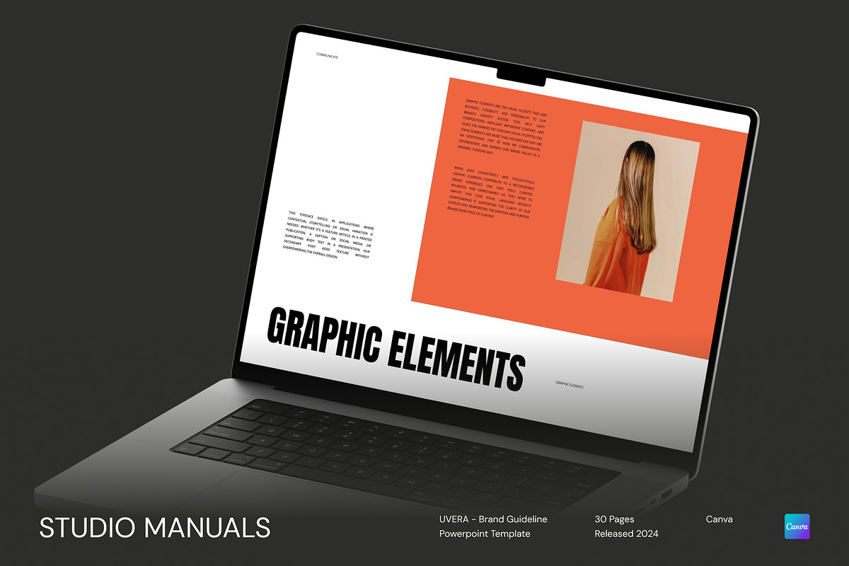 UVERA - Brand Guideline Powerpoint, a Social Media Template by Studio Manuals (Photo 5 of 8)