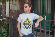 Day of the Dead. Hand drawn set., a Decorative Illustration by KundolaArt (Thumbnail 4 of 8)