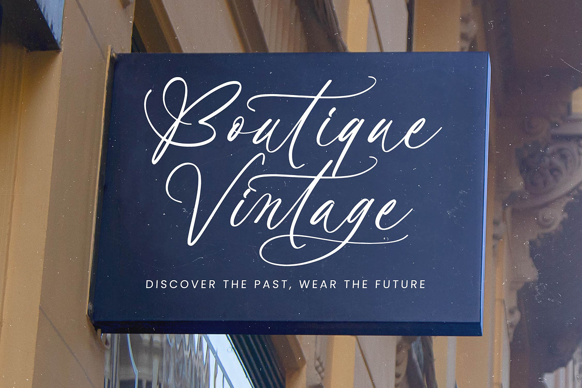 Princely Agatha Stylish Calligraphy, a Script Font by stylishtype.co (Photo 3 of 20)