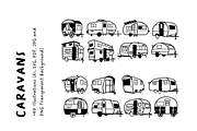 49+ Hand-Drawn Caravan | Travel Set, a Transportation Illustration by The Journey Atelier (Thumbnail 3 of 5)