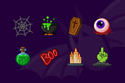 Hallloween Cartoon Icons, an Outline Icon by Amazing Custom Icons (Thumbnail 3 of 3)