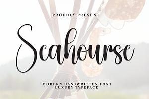 Seahourse Script Font