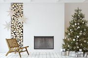 SCANDY CHRISTMAS Frames Mockup, a Poster Template by MyHomeMockups (Thumbnail 3 of 7)