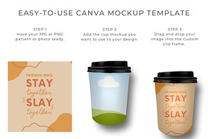 Takeaway Coffee Cup For Canva