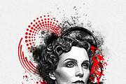 Artistic Watercolor Tattoo Art, an Action Add-On by MRI STUDIO (Thumbnail 15 of 28)