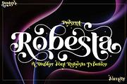 Robesta, a Sans Serif Font by Bramcreative (Thumbnail 1 of 10)