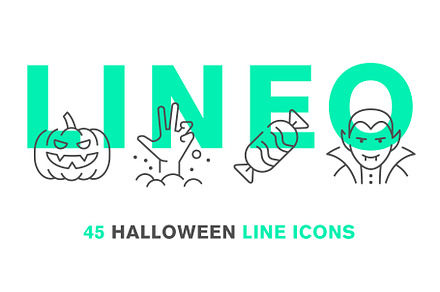 45 HALLOWEEN ICONS