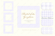 Gingham Pastel Purple Lilac Pattern, a Graphic by LABFcreations (Thumbnail 3 of 4)