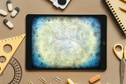 Set of 4 Mystical Backgrounds, a Print Template by Kseniya-Omega (Thumbnail 2 of 3)