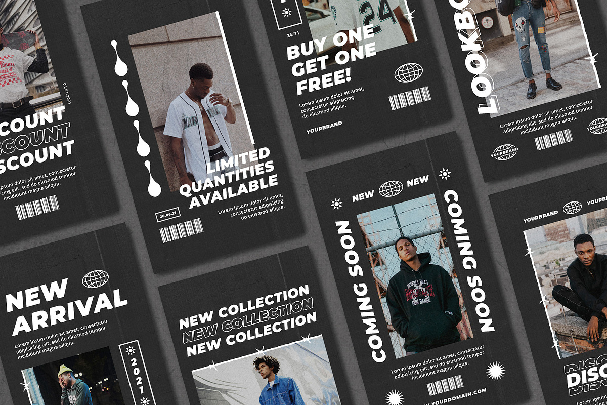 Nielsh - Instagram Templates, a Social Media Template by Rakyu (Photo 2 of 7)