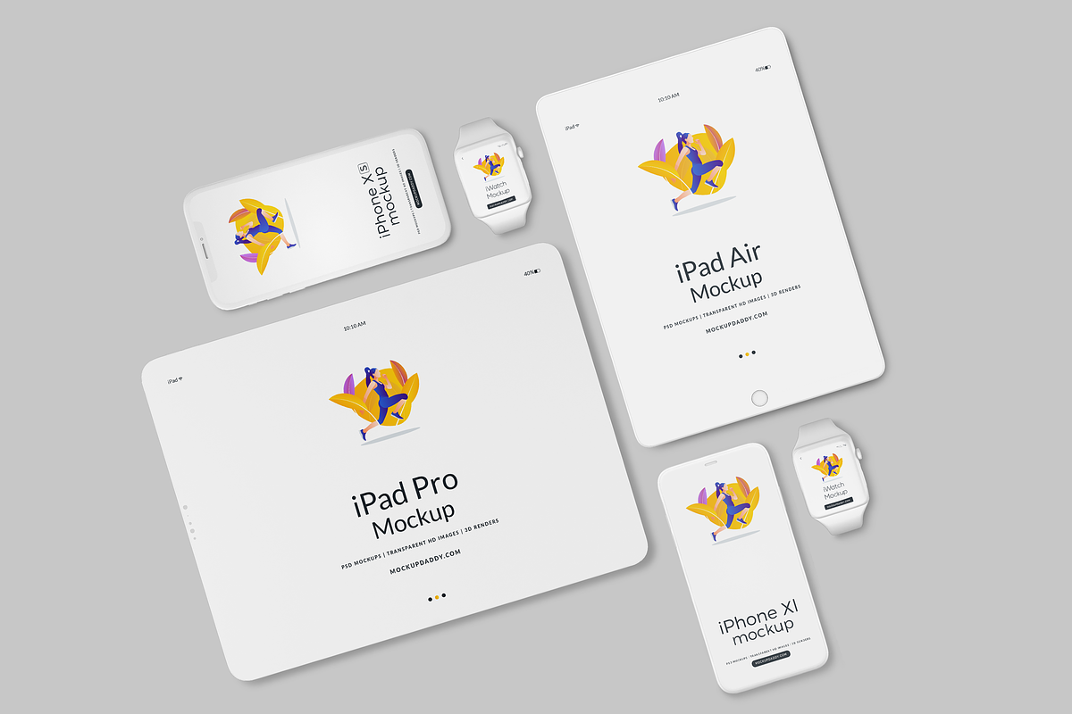 Clay Responsive Devices Mockups, an iPhone Mockup by Mockupdaddy (Photo 49 of 53)