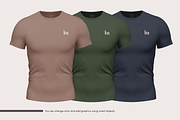Men's T-shirt Slim Fit mockup., a Shirt Mockup by Irena Matiash shop (Thumbnail 2 of 5)