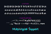 Linkero - Futuristic Font, a Sans Serif Font by twinstd (Thumbnail 5 of 10)