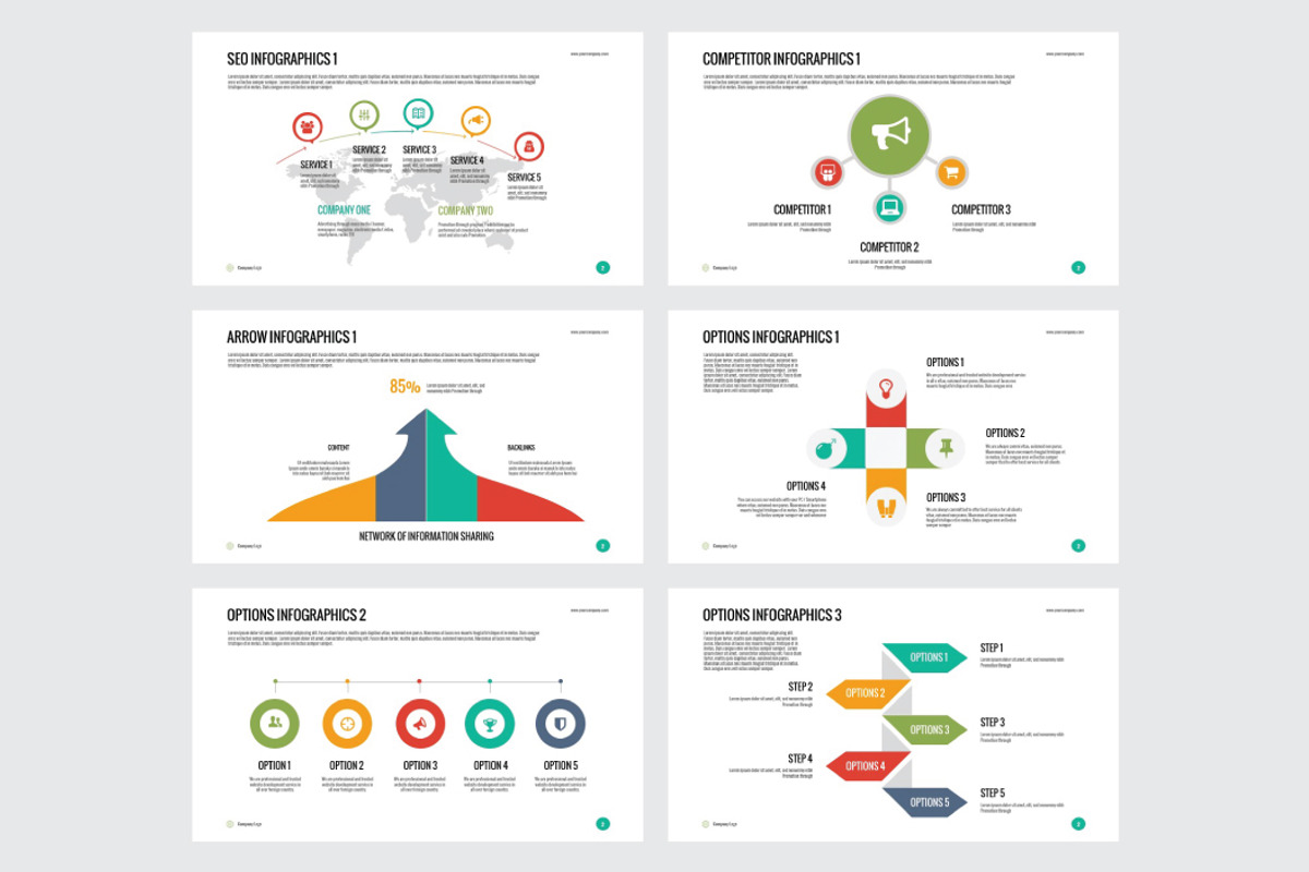 INFOGRAPHIC V2 - Keynote Template, a Presentation Template by Shafura