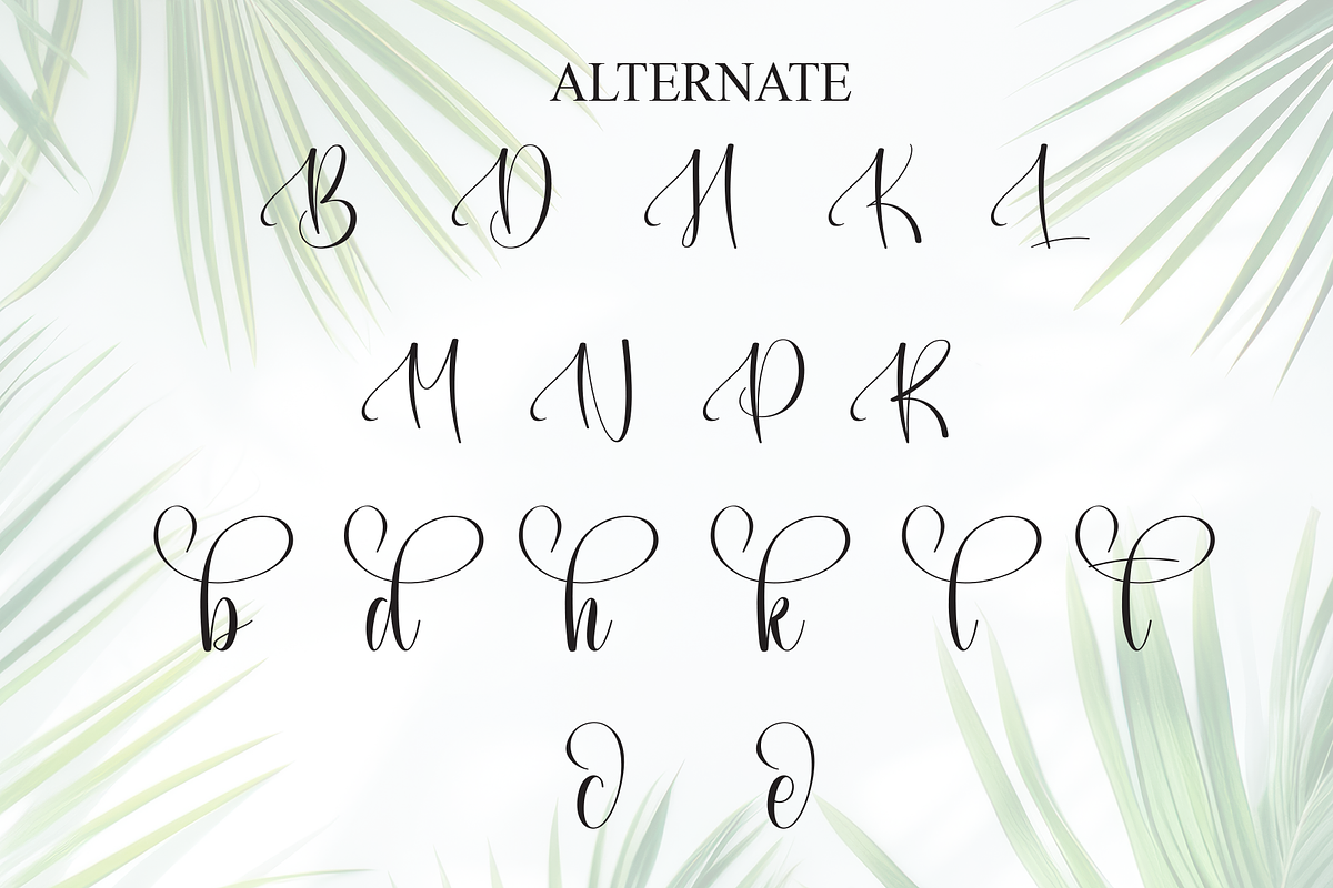 Believe | Script Font, a Handwritten Font by Scratchones (Photo 8 of 9)