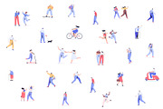 Big Vector set of people characters, a Person Illustration by Vector_Art (Thumbnail 25 of 25)