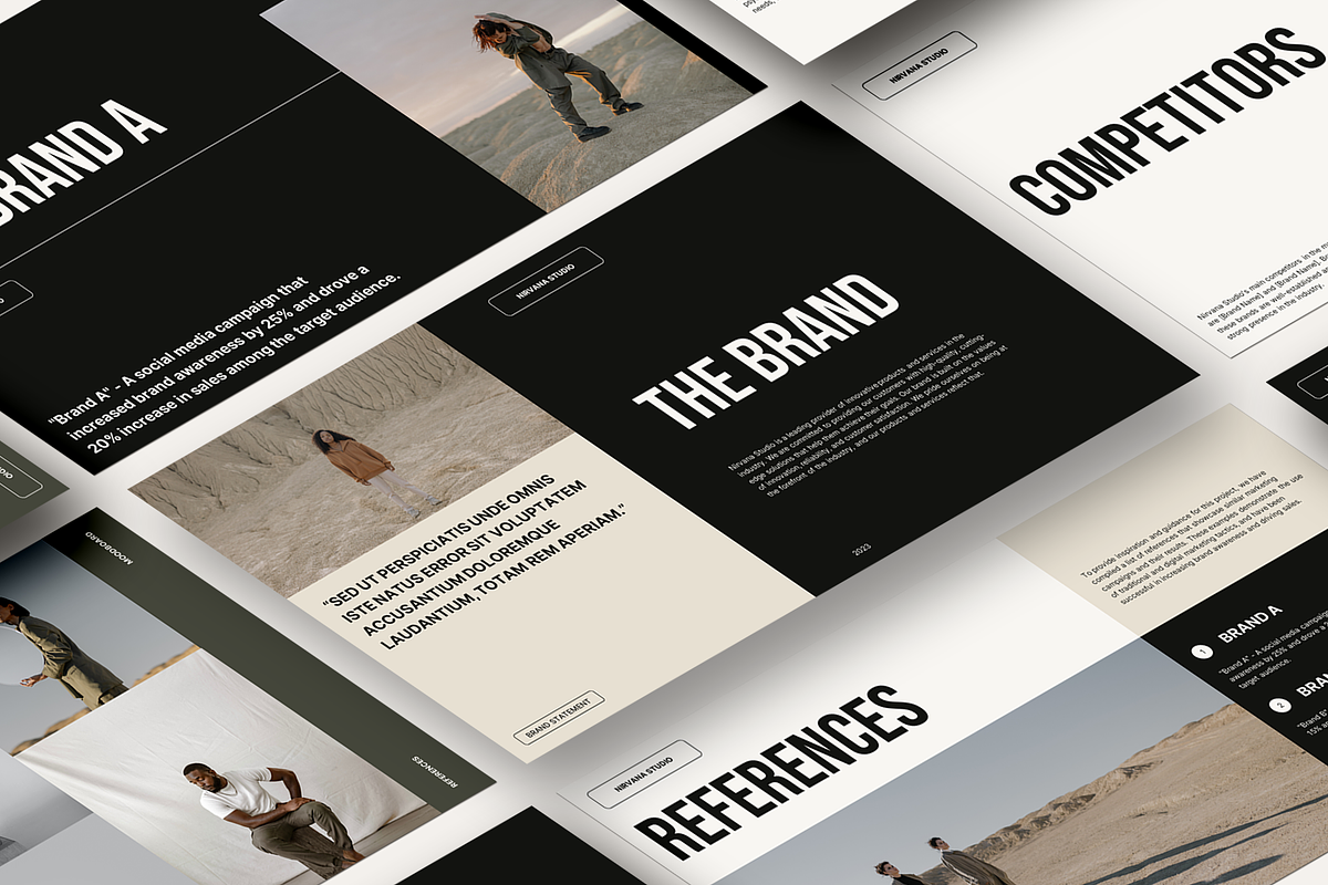 Nirvana Creative Brief - Power Point, a Presentation Template by Sixtemp (Photo 2 of 7)