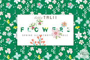 FLOWERS- Spring Illustration Bundle, a Seasonal Illustration by Hello Talii (Thumbnail 1 of 8)