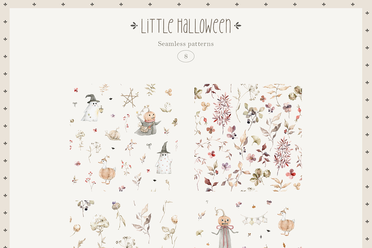 Little Halloween. Watercolor animals, a Seasonal Illustration by Kreker Kate (Photo 4 of 13)