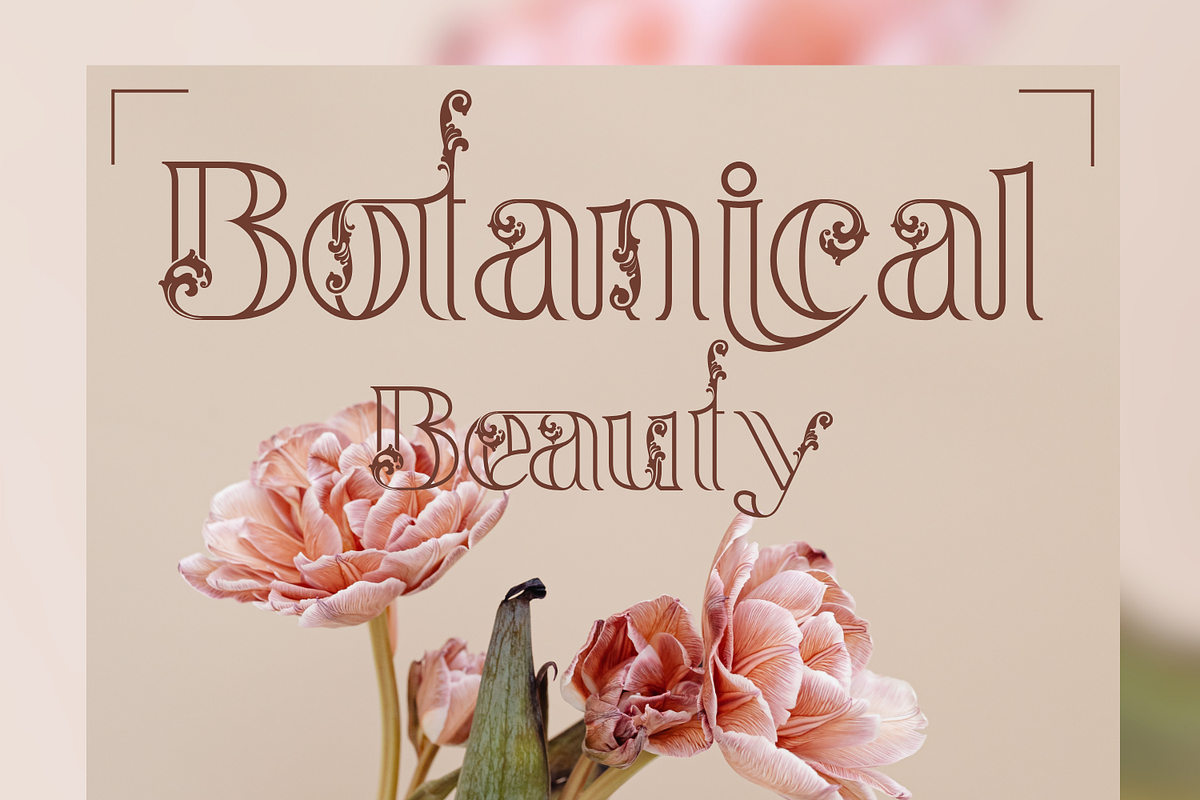 Aesthetic Curves - Gothic Font, a Serif Font by 177Studio