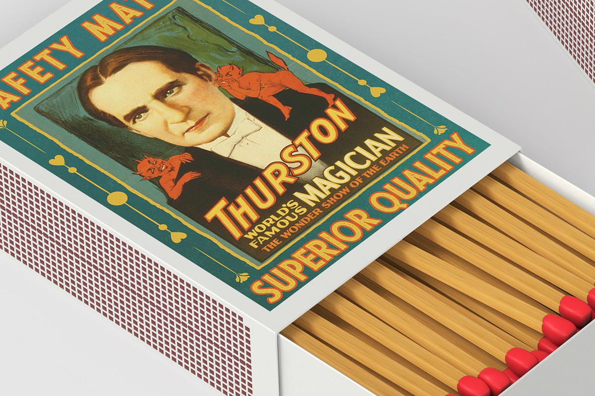 Match Box Mockup - 11 views, a Packaging Mockup by Illusiongraphic (Photo 16 of 19)