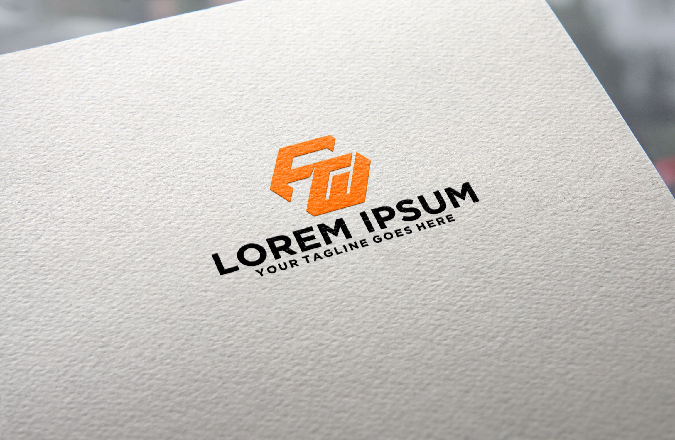 Initial F & W letter logo, a Branding & Logo Template by REDVY CREATIVE
