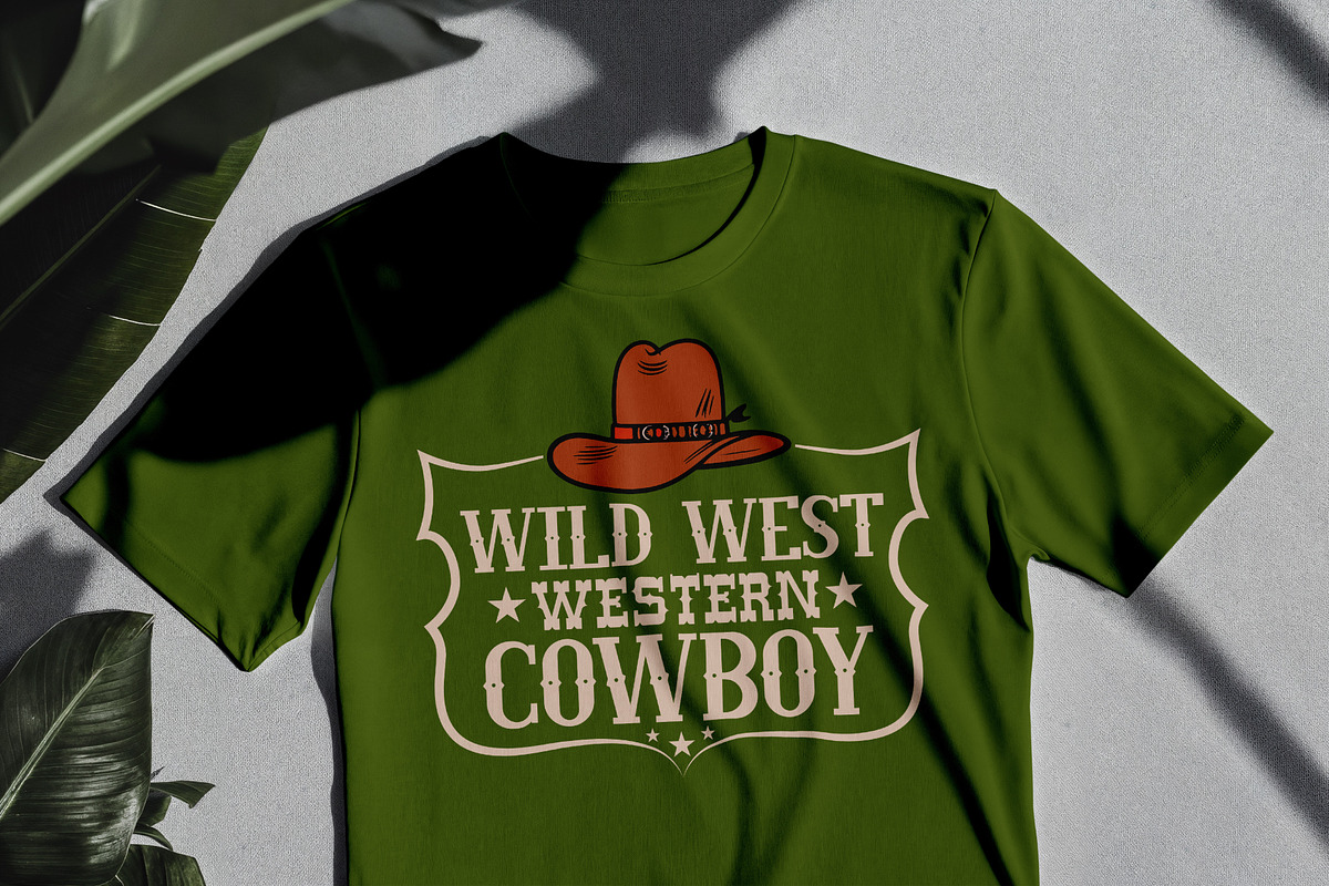 Western Cowboy Shirt Design, a Graphic by Vector Portal (Photo 5 of 5)