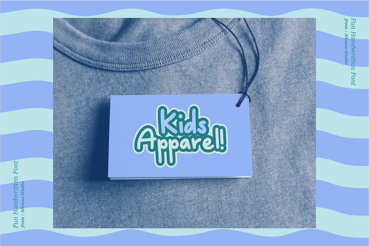 The August - Fun Handwritten Font, a Symbol Font by Allouse Studio (Photo 10 of 11)
