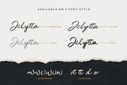 Jelytta Handwritten Wedding Font, a Script Font by Creatype Studio (Thumbnail 10 of 11)