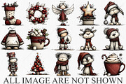 Whimsical Christmas Clipart Bundle, a Seasonal Illustration by Canvas Craft (Thumbnail 3 of 10)
