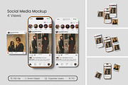 Social Media Mockup, an iPhone Mockup by seramoe (Thumbnail 1 of 5)