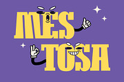 Mestosa - Funky Slab Serif, a Serif Font by Tiptop Graphic (Thumbnail 5 of 10)