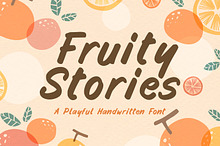 Fruity Stories - Fun Display Font