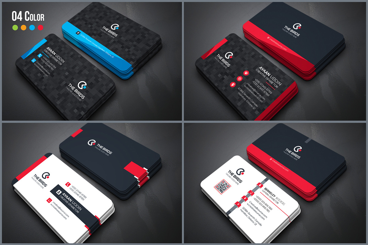 Business Cards Bundle 50, a Business Card Template by Genereux Art (Photo 5 of 14)